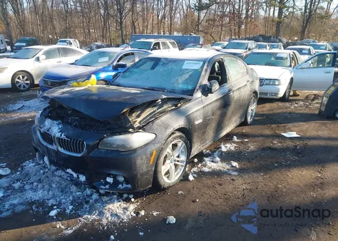 2014 BMW 528I из США, поврежденный, VIN WBA5A5C58ED502131